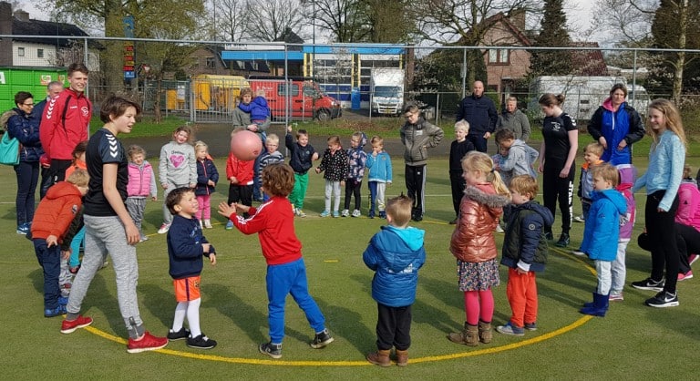 Bijna 60 kinderen van 3 t/m 6 jaar bij Eemvogel Kangoeroe Klup-ochtend