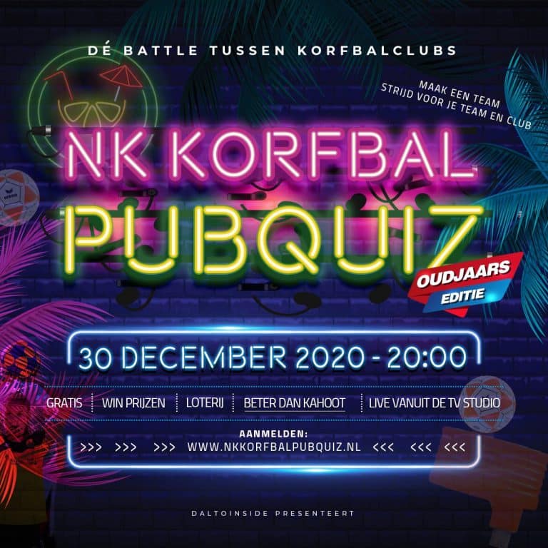 30 December: NK Korfbalpubquiz