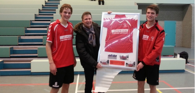 Shirt voor sponsor Lancyr+Deelen